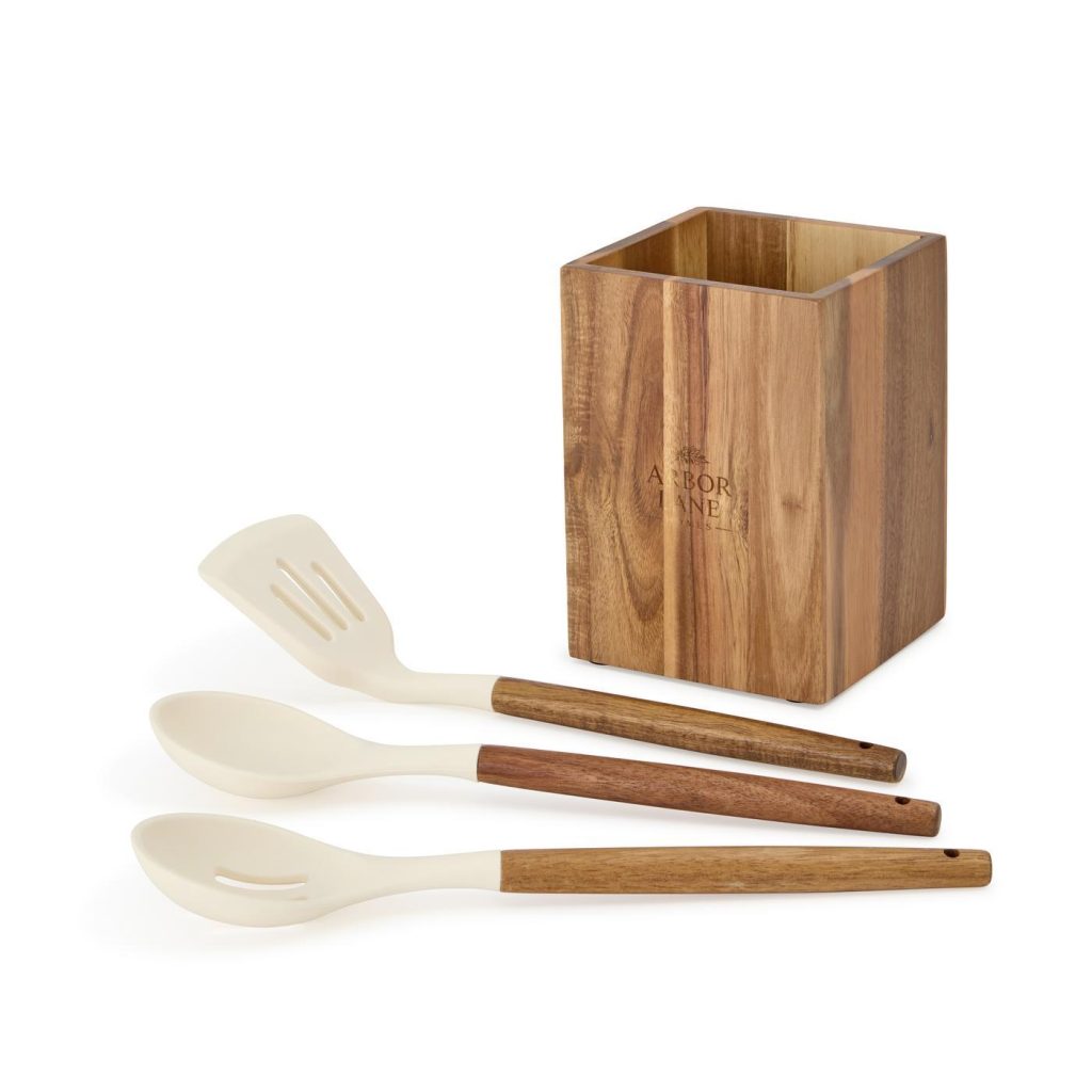 La Cuisine™ Kitchen Canister with Utensils